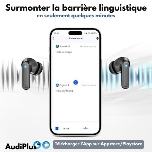 HTC‑style Écouteurs Bluetooth Sans‑Fil