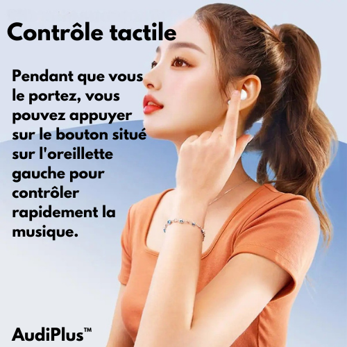 HTC‑style Écouteurs Bluetooth Sans‑Fil